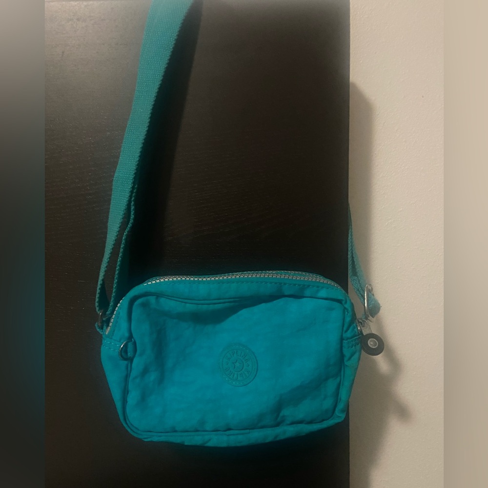 Kipling turquoise small crossbody bag